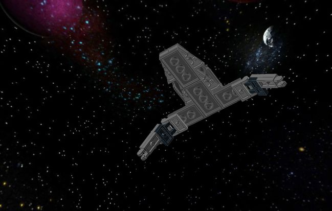 Bajoran Fighter - LXF Star Trek by Amos